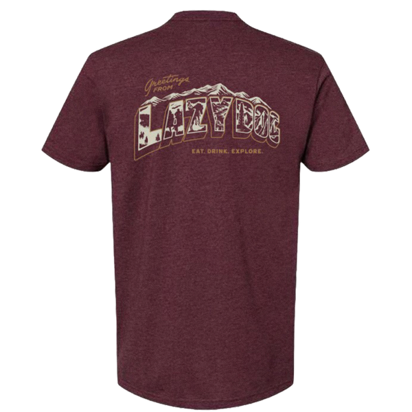 Greetings From Lazy Dog Shirt