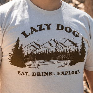 Lazy Dog Explore T-Shirt