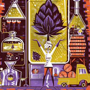 Mad Science Brewing Print